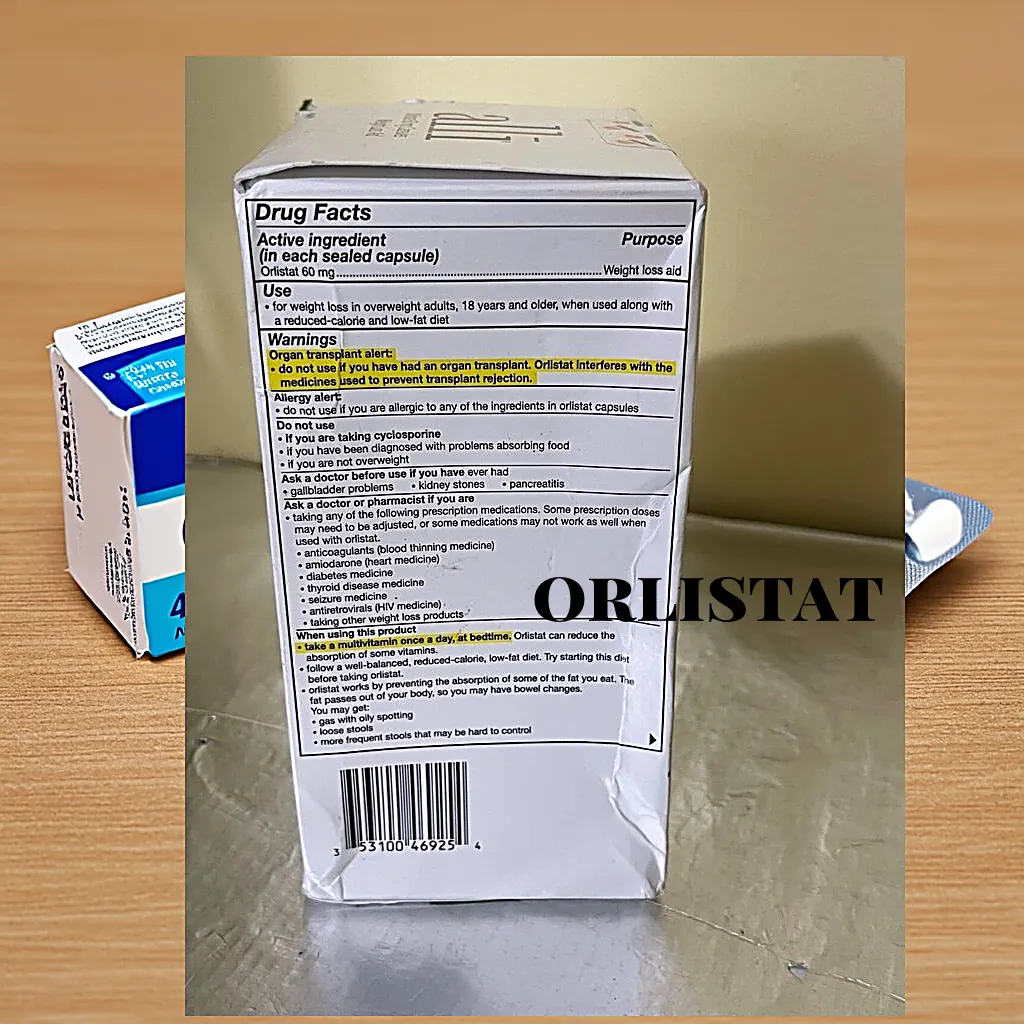 Orlistat sandoz ordonnance